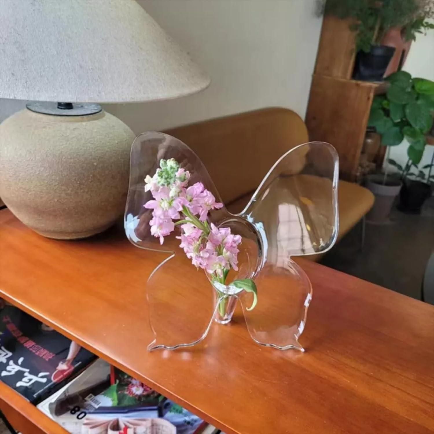 Inimitable Butterfly Frame Vase, Art Flower Holder