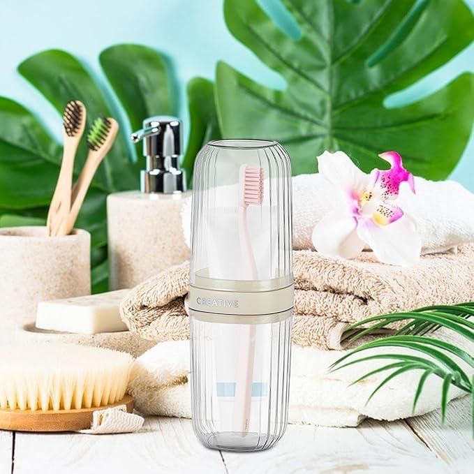 Portable Toothbrush Storage Box (Pack of 2)